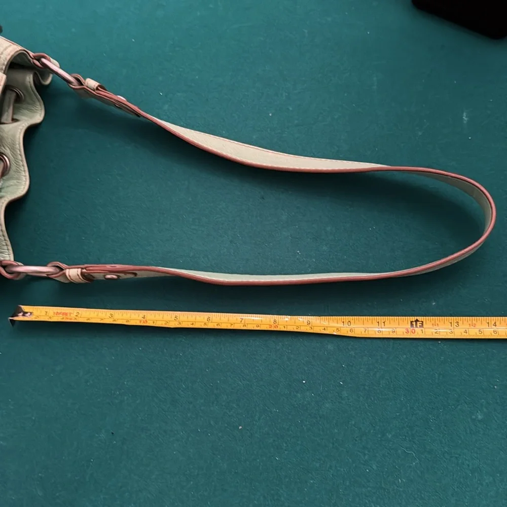 Fossil mint green vintage hobo” bag. Such a cool 60’s color!! No 🔐😞 (OLCC)